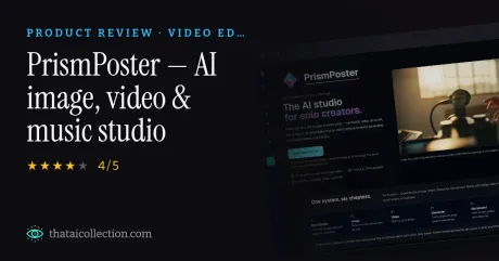 PrismPoster — студия изображений, видео и музыки с искусственным интеллектом thumbnail