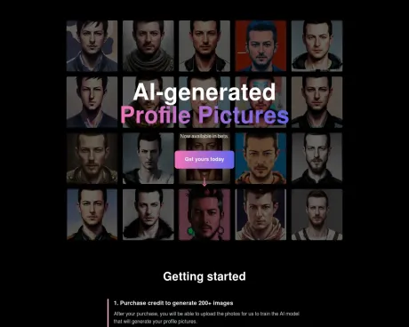 AI Profile Pictures screenshot