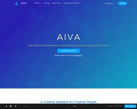 Aiva screenshot