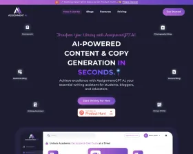 AssignmentGPT AI screenshot