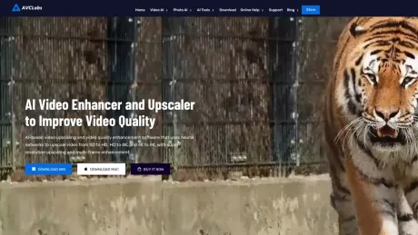 AVCLabs Video Enhancer AI screenshot