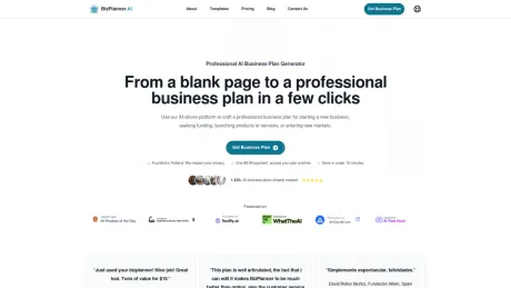 BizPlanner AI screenshot