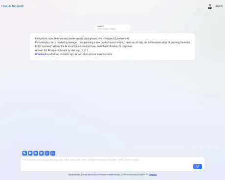 Chatchat for jobs done screenshot