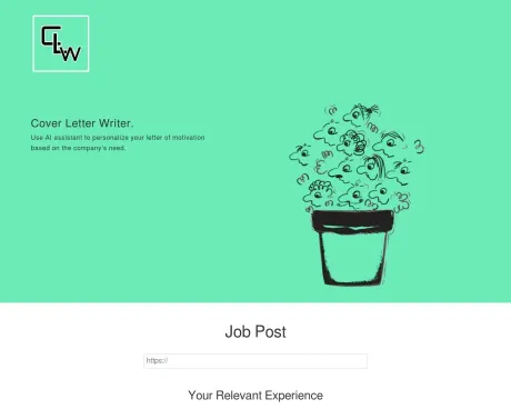 Coverletterwrite screenshot