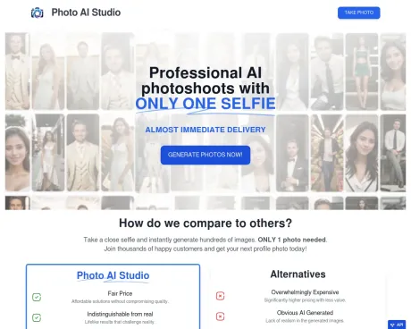 Photo AI Studio screenshot