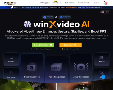 Winxvideo AI screenshot